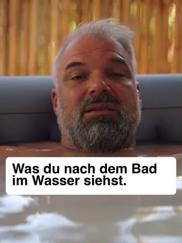 Was du nach dem Bad im Wasser siehst, überrascht viele.