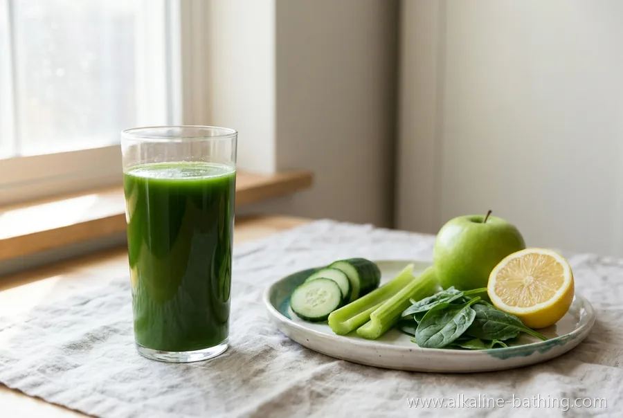 Grüner Basen-Saft